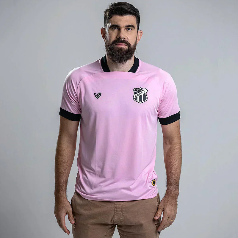 Camisa Outubro Rosa Goleiro Masculina 2024